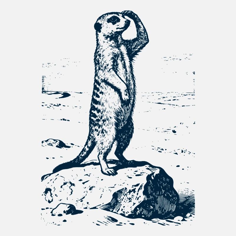 Erdmännchen Wache