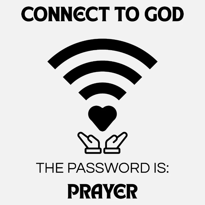 Connectez-vous à Dieu - Prière moderne et conception de la foi