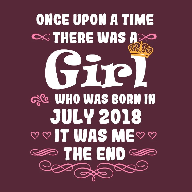 Es war einmal ein Mädchen. Juli 2018 Geburtstag