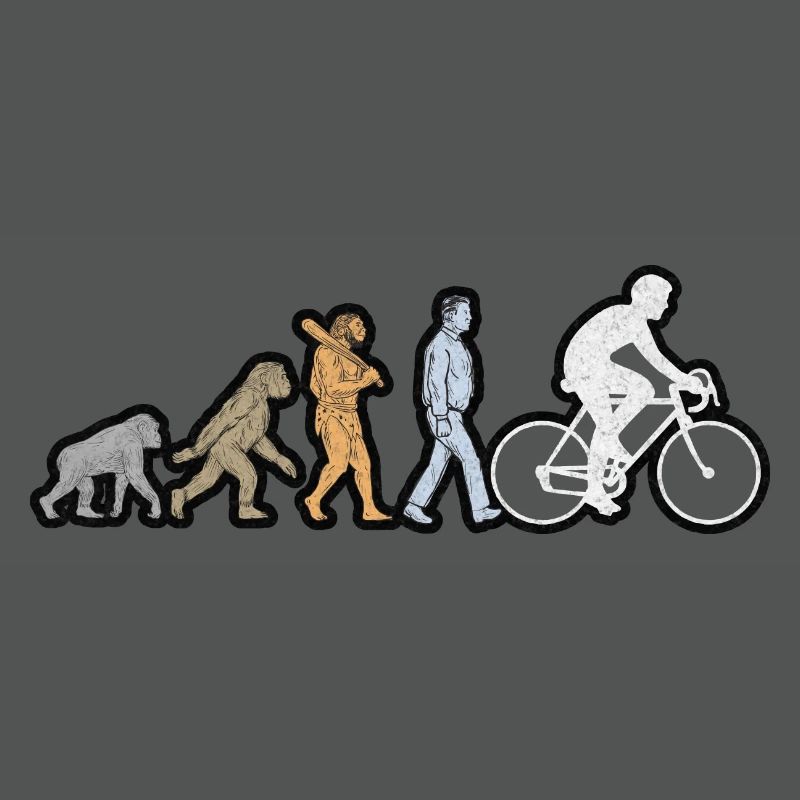 Vélo Evolution Blanc Grunge