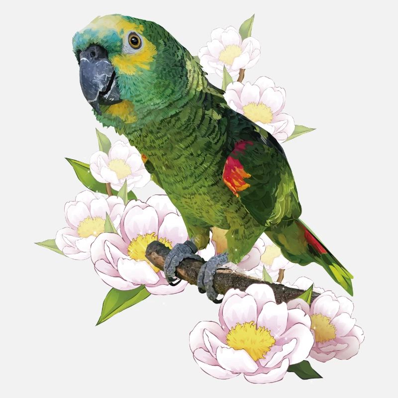The blue-fronted amazon