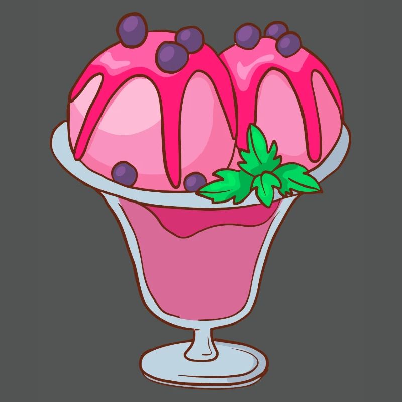 Eis Speiseeis Eiskrem Eiscreme Kugeleis Eisbecher