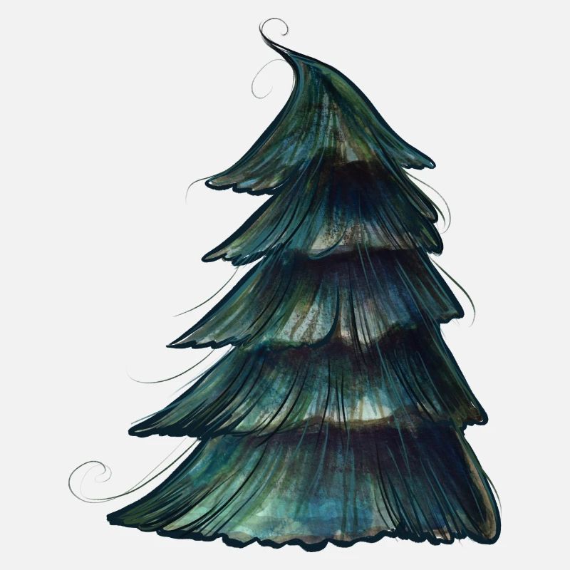 Épinette bleue à feuilles persistantes