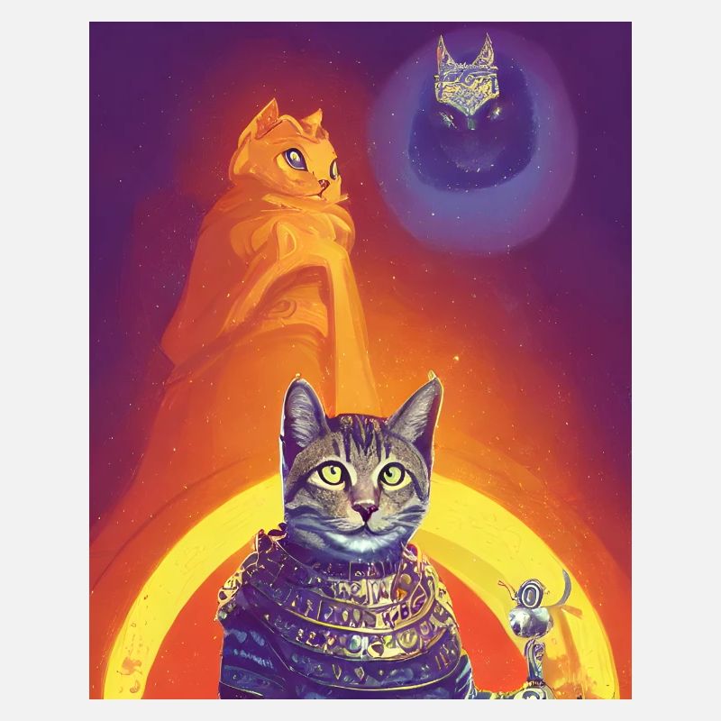 Dieu égyptien Chat