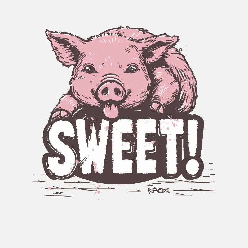 Un cochon mignon mignon cochon