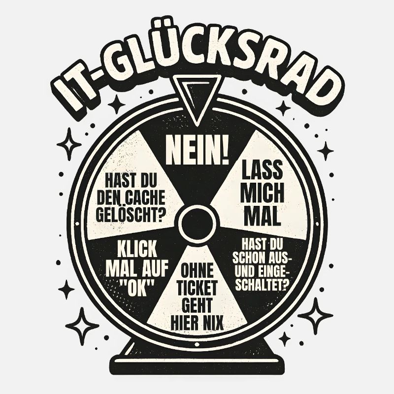 IT Support Glücksrad Service Desk IT Helpdesk