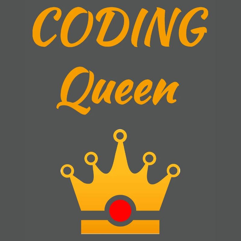 Coding Queen Königin Programmiererin Frau Software