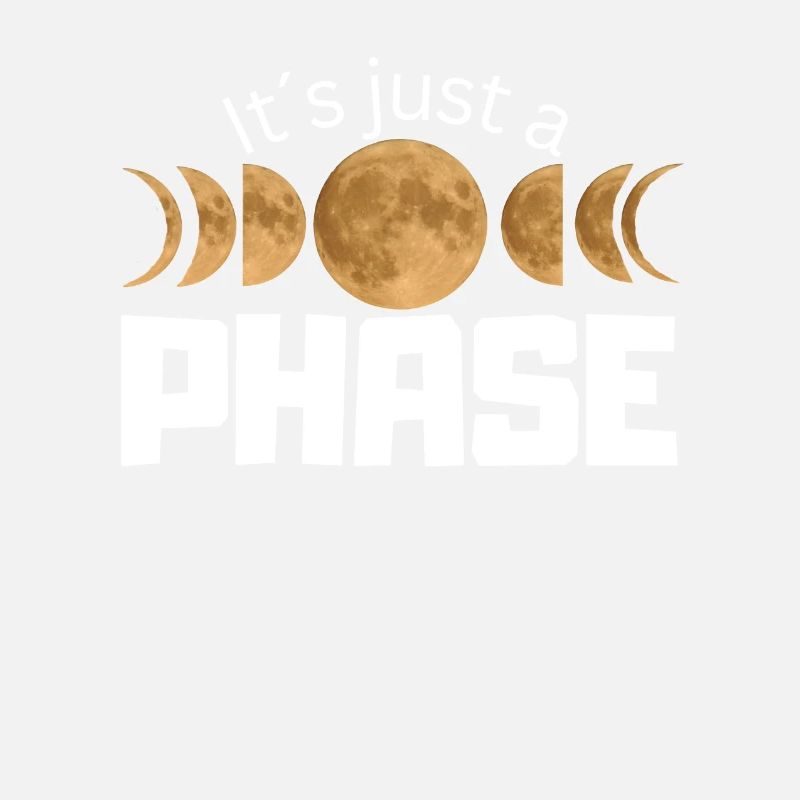 C’est juste une phase - Moon Phases Design