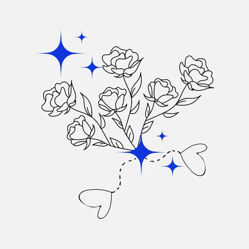 Simple flower