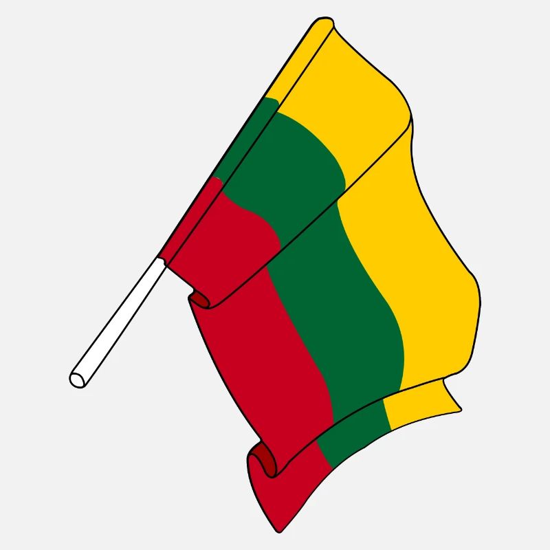 Flag Lithuania