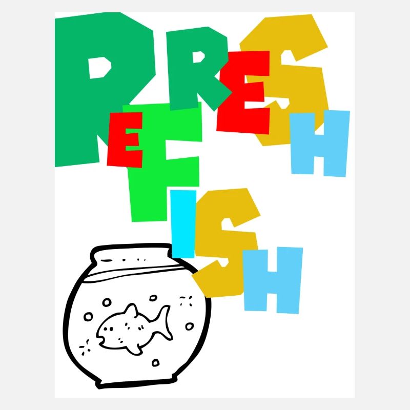 Refresh Fish. Refreshing the fish.