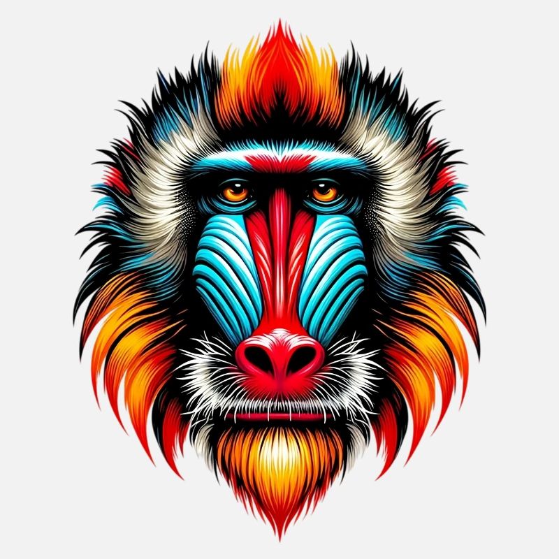 Singe mandrill