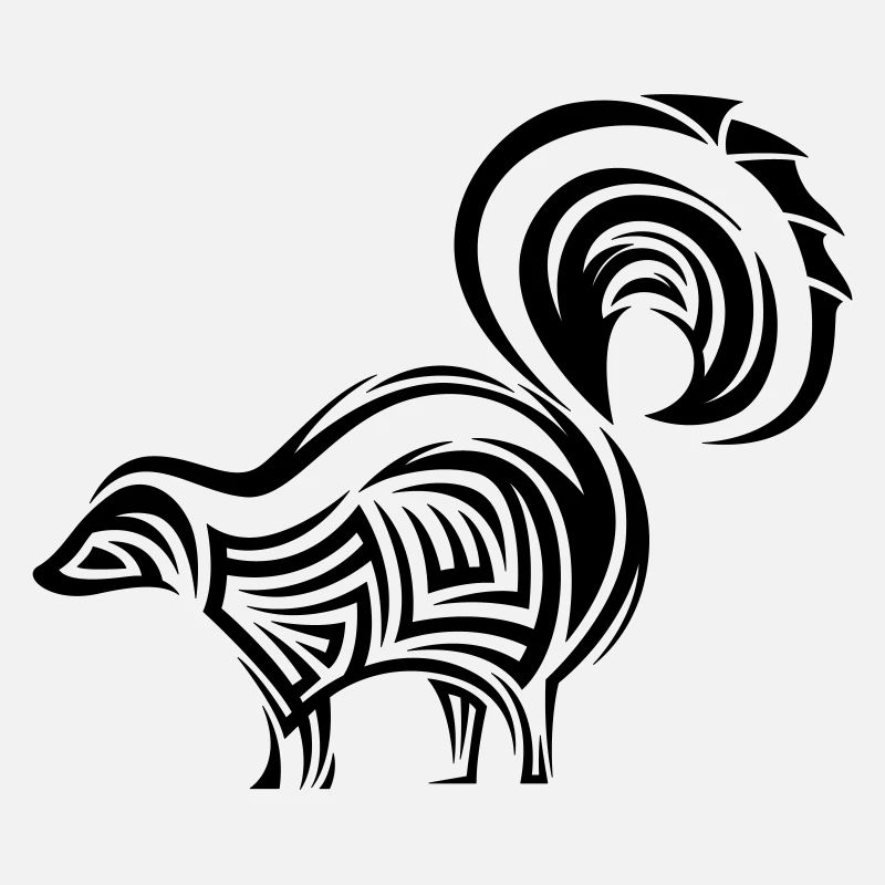 Stinker Tribal Tattoo