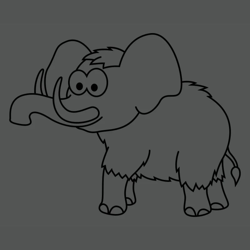 Mammoth Comic Animal