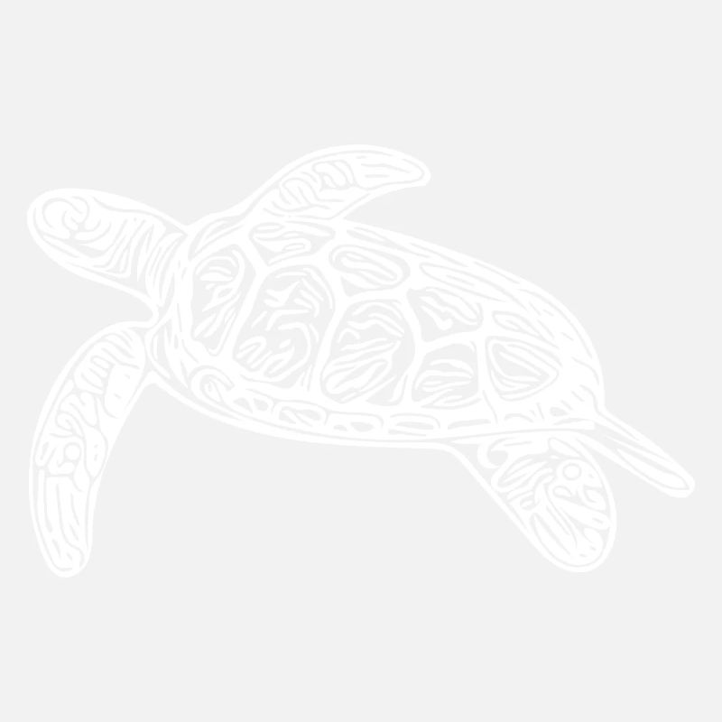 Small floating turtle
