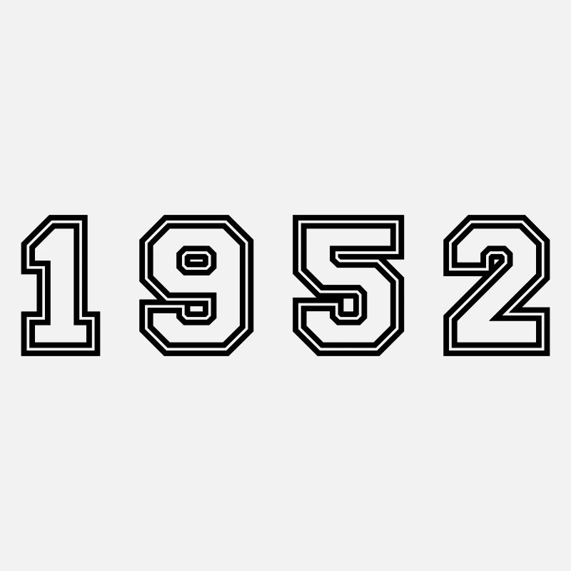 Numéro de l’année 1952