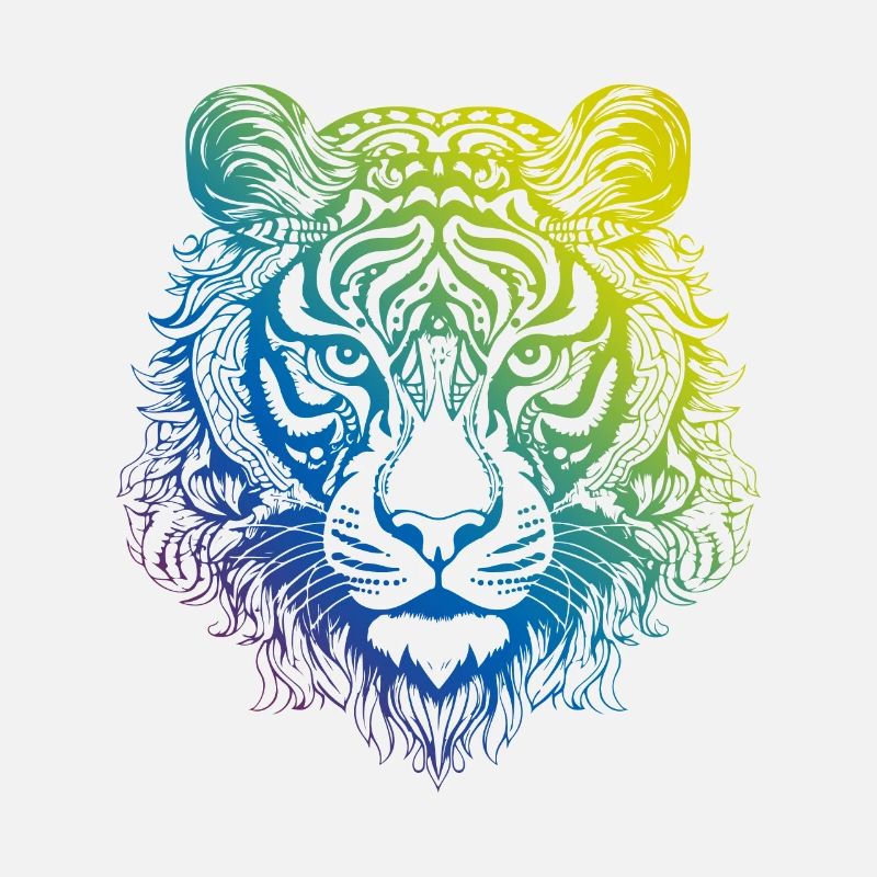 Tigre Mandala Boho