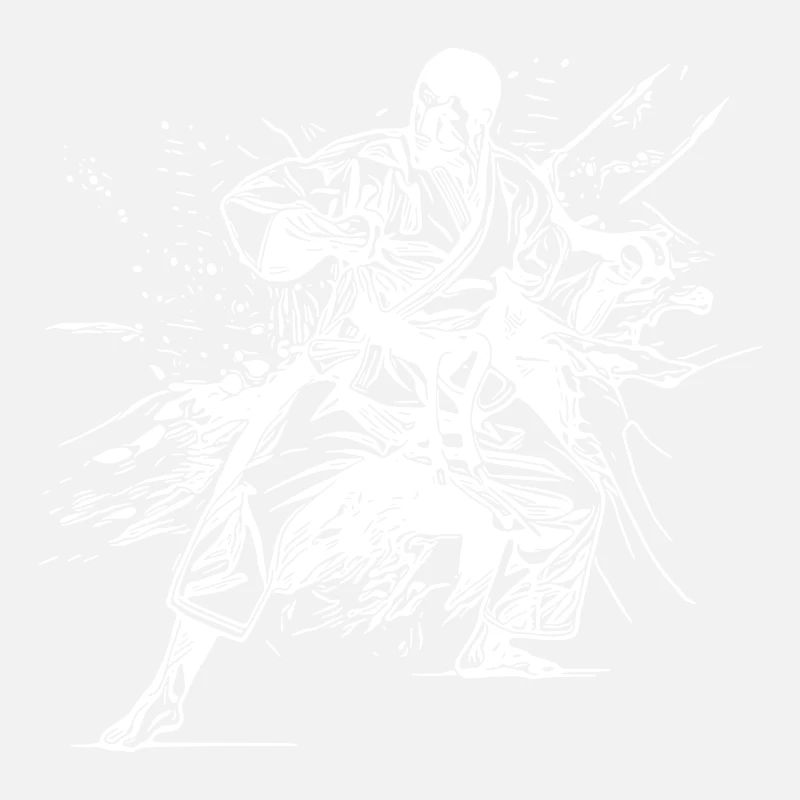 Tattoo Karate Style Sparring Partner Fighting Technique