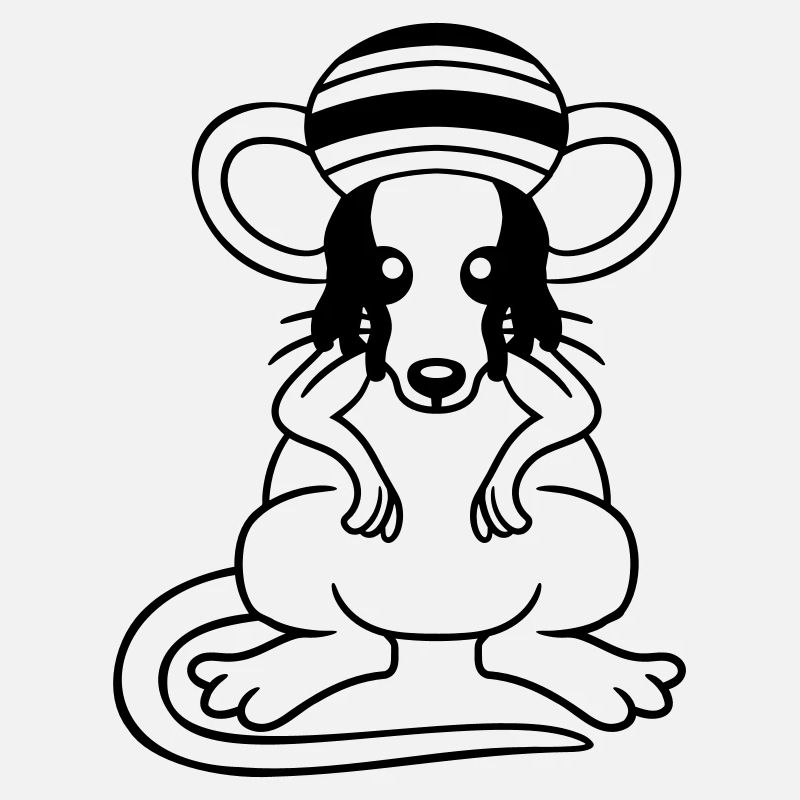 Mouse Raggae Jamaica Hat Rasta Lure Chill Hat