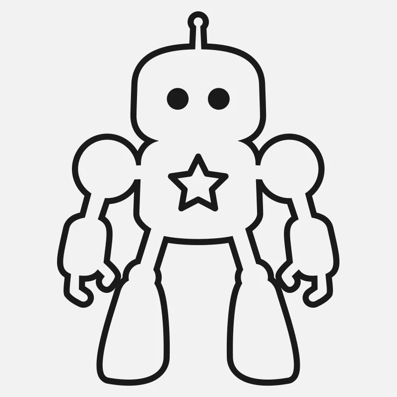 Robots – Intelligence artificielle Conception de science-fiction