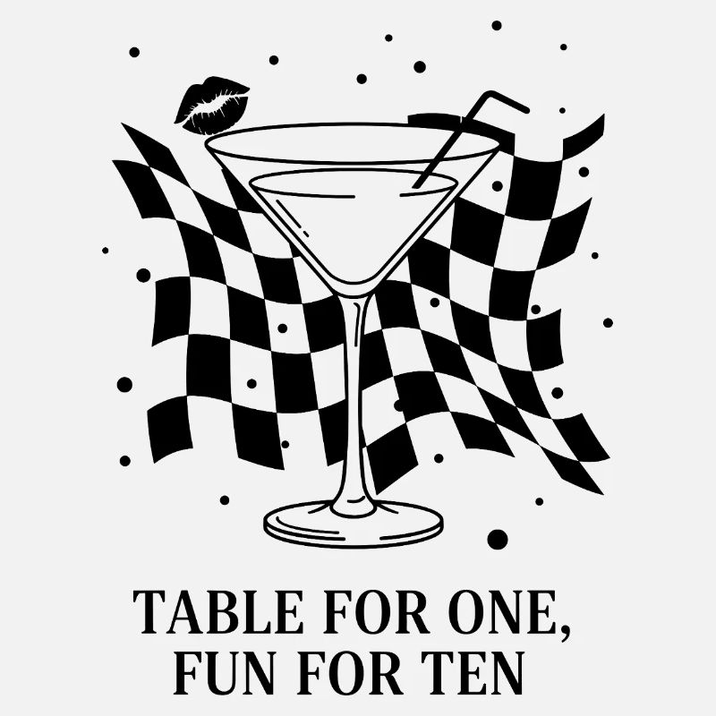 Table For One Martini Party