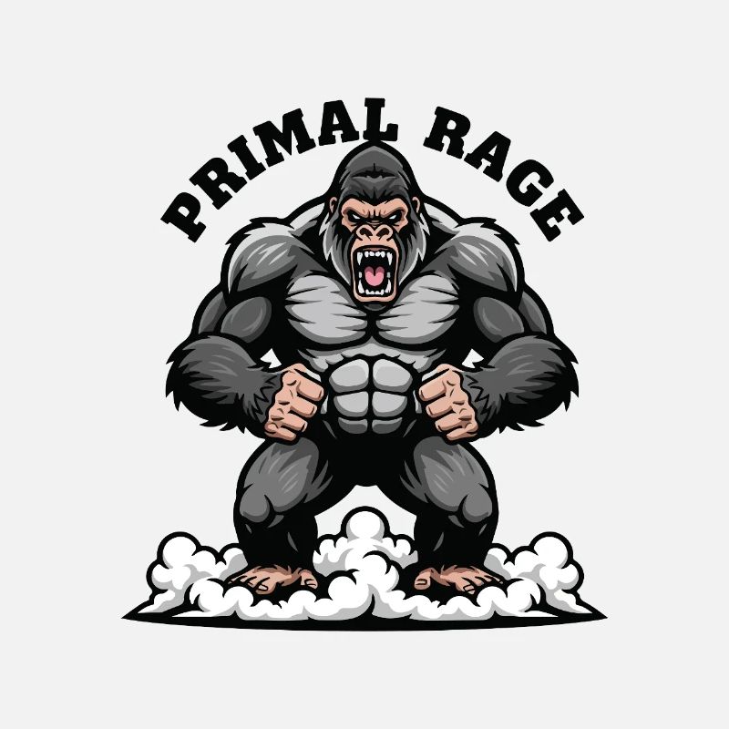 Primal Rage Gorille Musclé Force