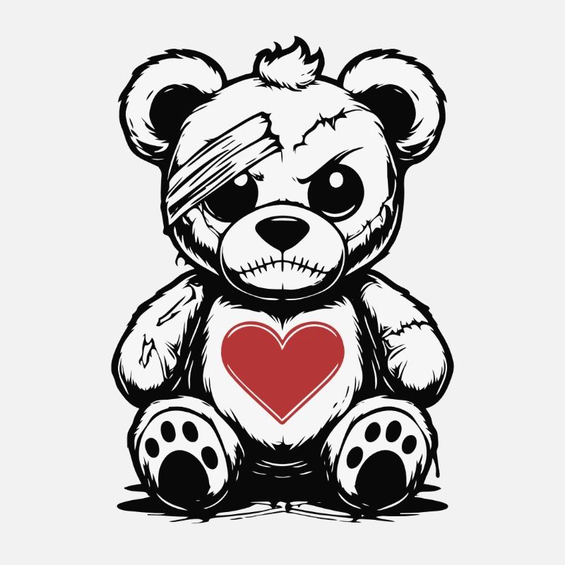 Grumpy Teddy with a good Heart