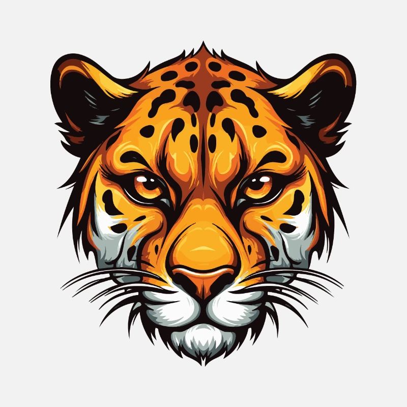 Cheetah Head
