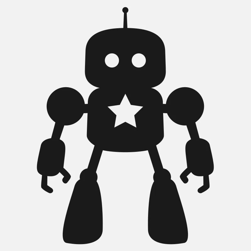Robot avec Star AI Science-Fi Nerd