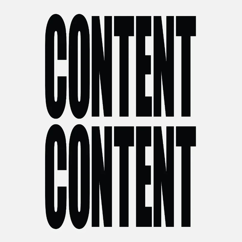 "Content Content" – For Creators, Nerds & Media Men