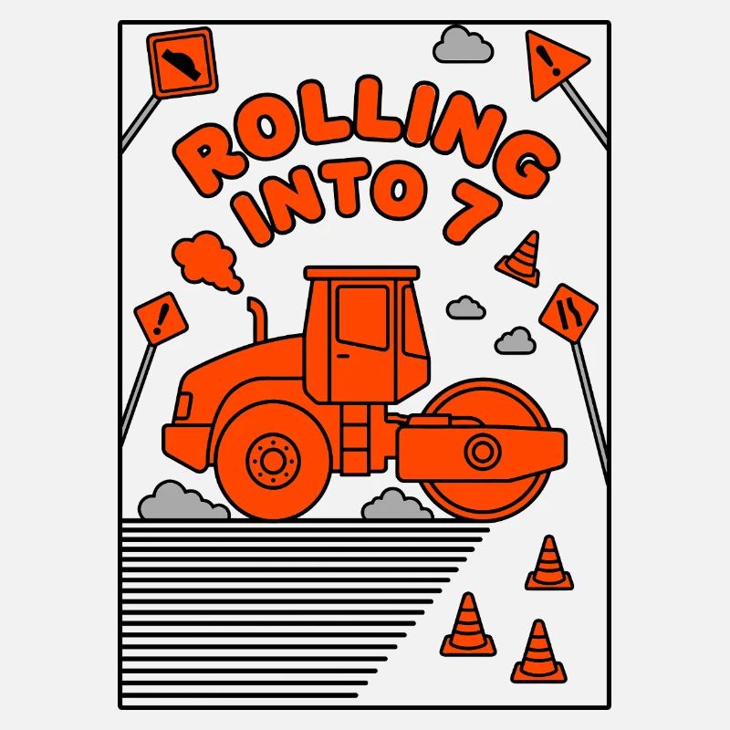 Rolling Into 7 Dampfwalze