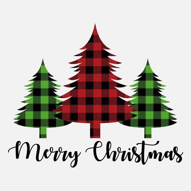 Pine Tree Christmas Lumberjack Pattern