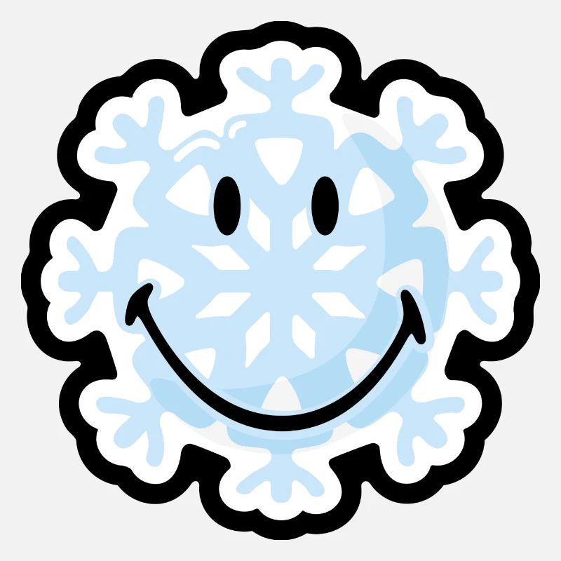 Smiley Snow Flake