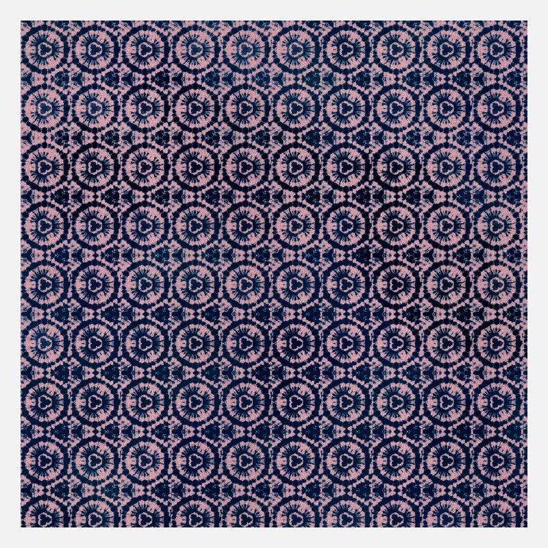 Pink Geo Tie Dye Pattern