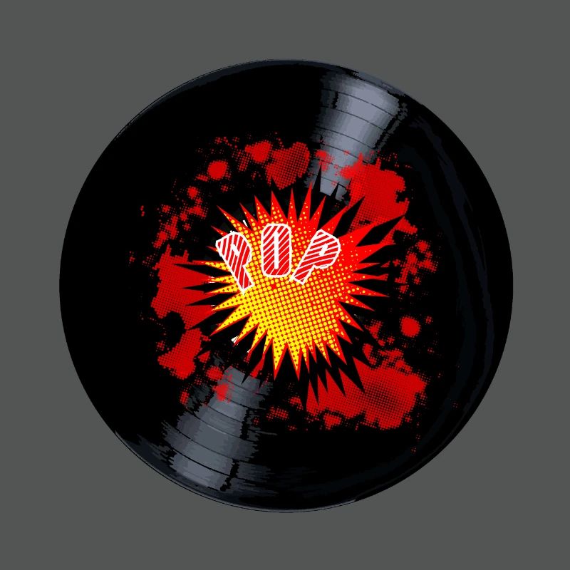 Exploding Pop Music Long Playing Record