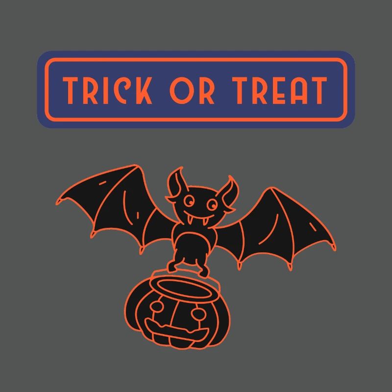 Süßes oder Saures einfaches Halloween