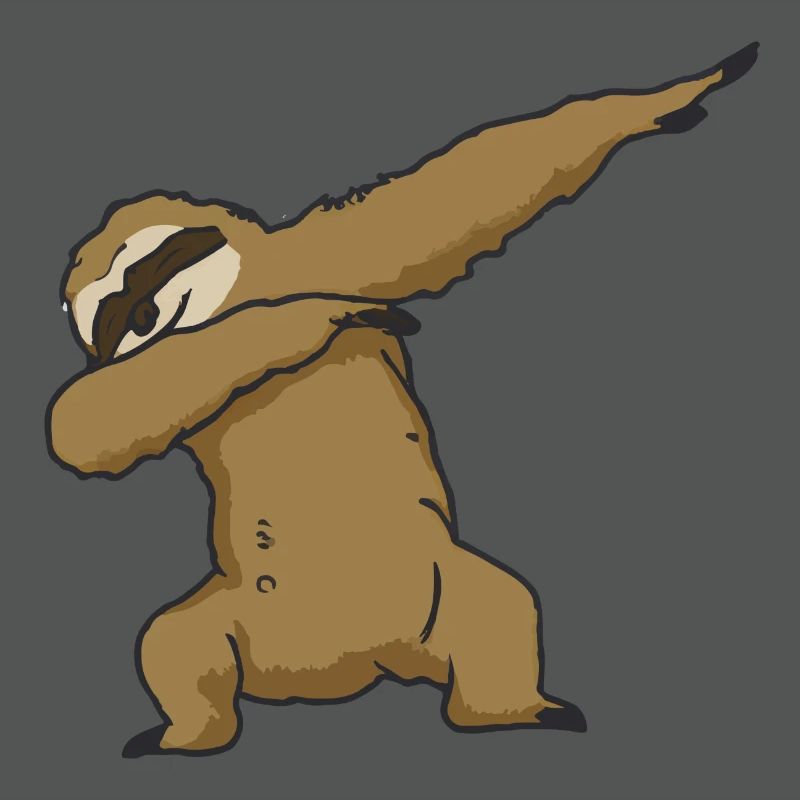 Dabbing Sloth Idée cadeau