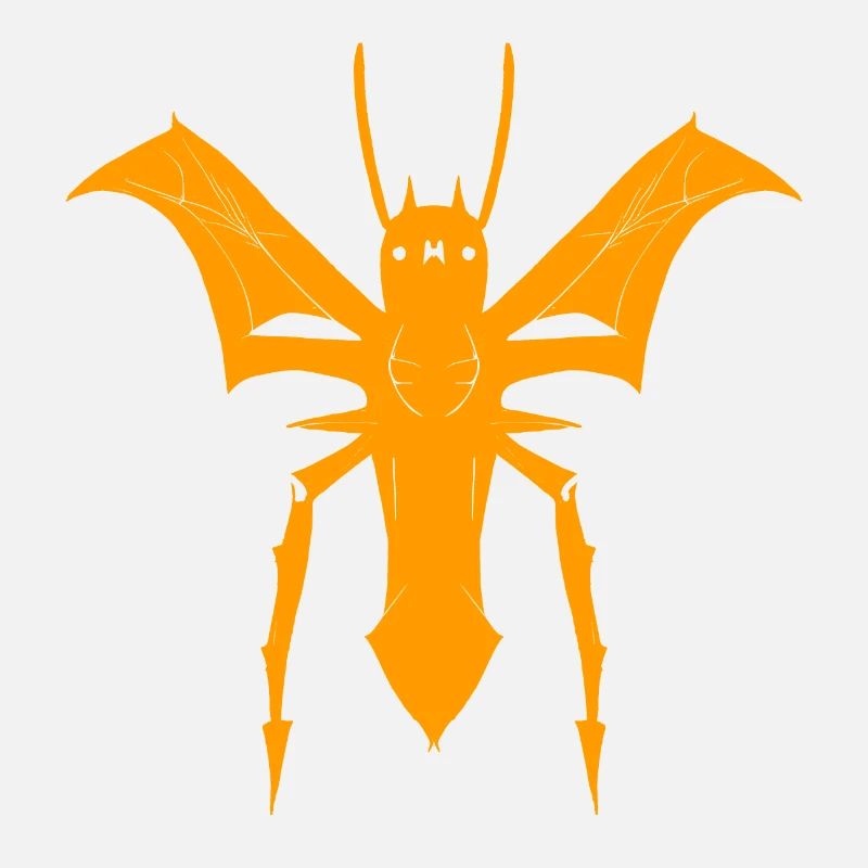 Fliegende Spinne