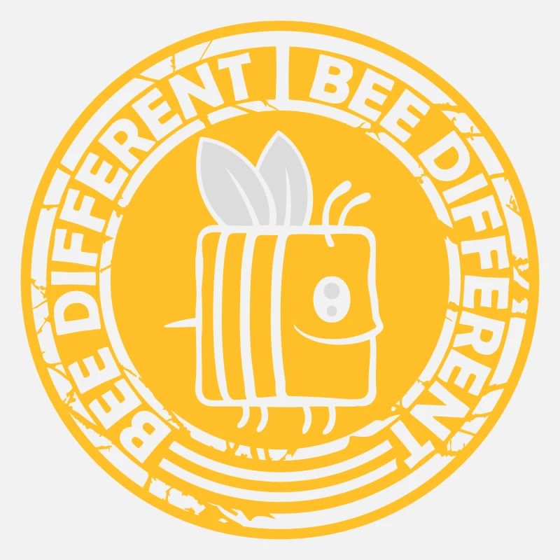 bee different Spruch Zitat