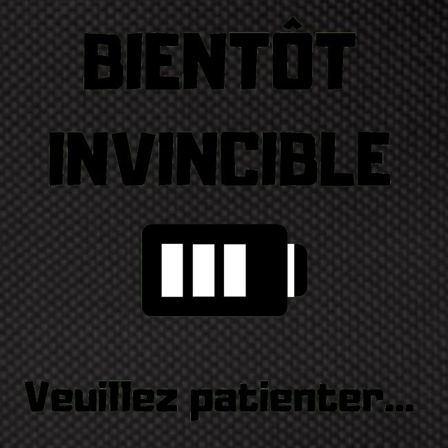 BIENTOT INVINCIBLE BLACK