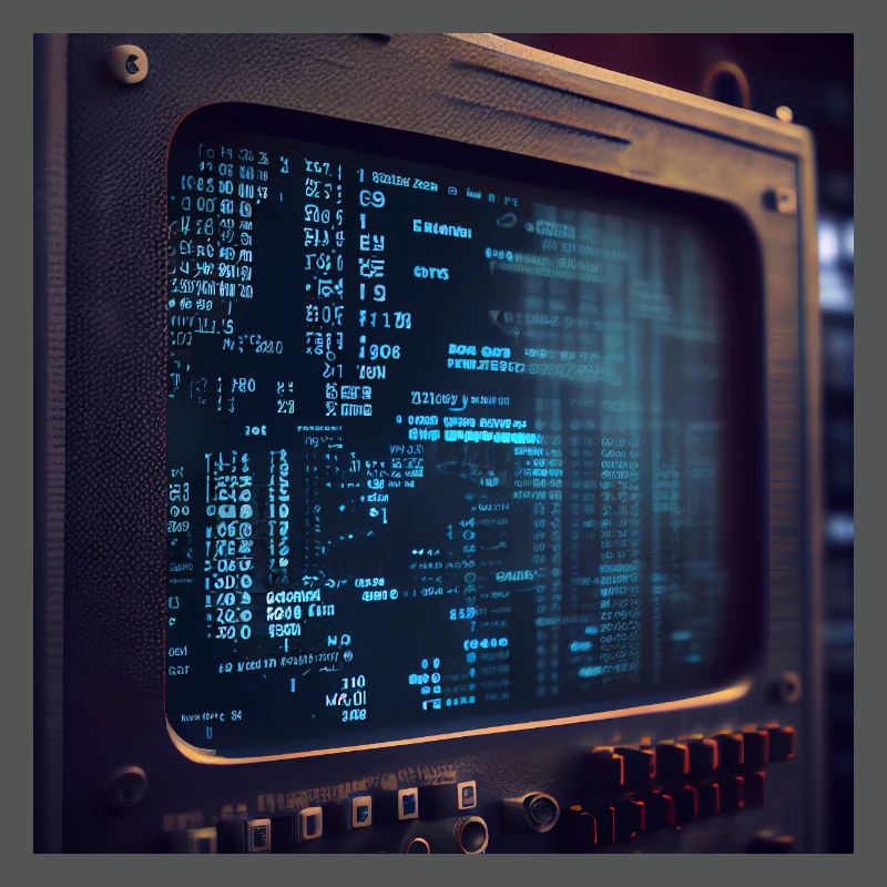 Code auf einem PC-Bildschirm