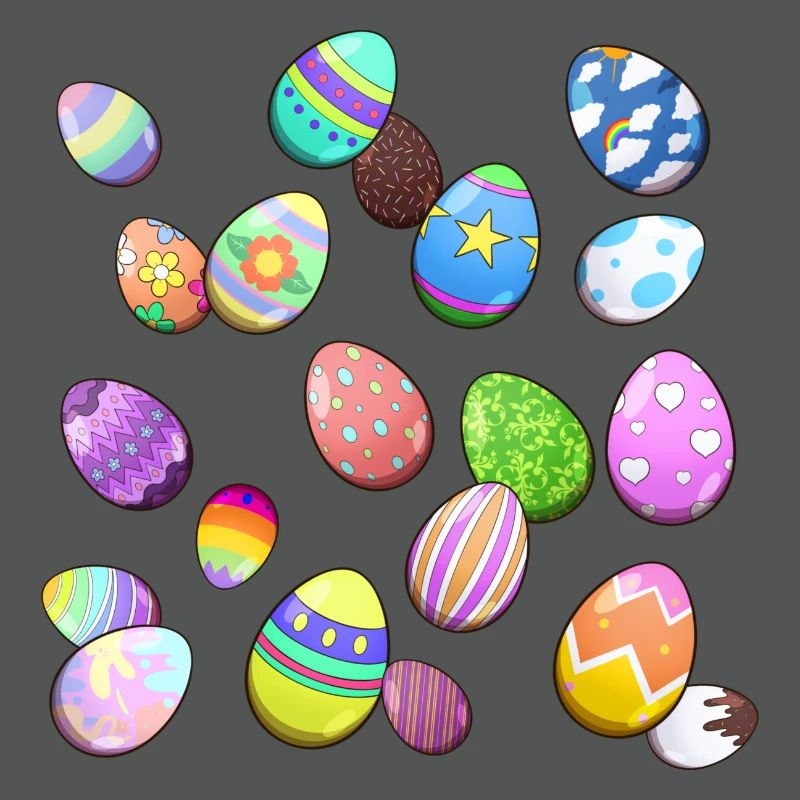 Easter Eggs Pattern