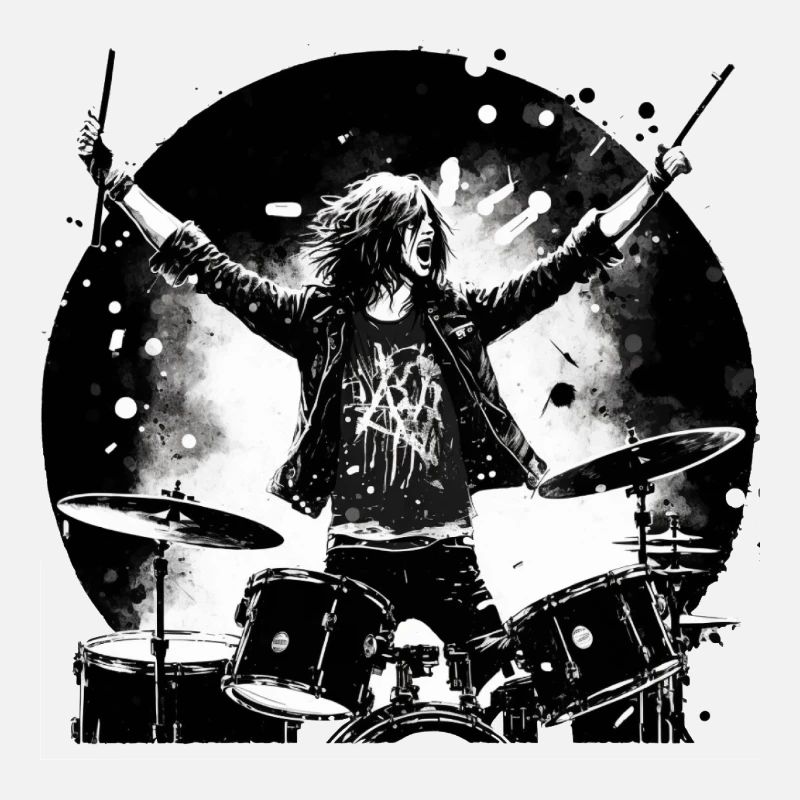 Drummer crazy boy