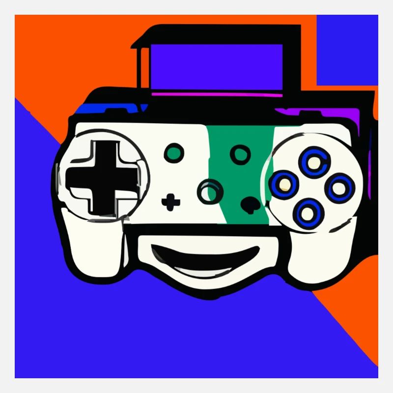 a PS-5 smiling illustroke 3
