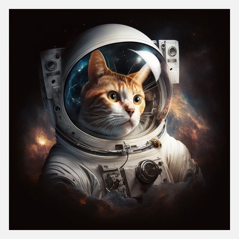Astro Cat, Spacecat, Generative AI