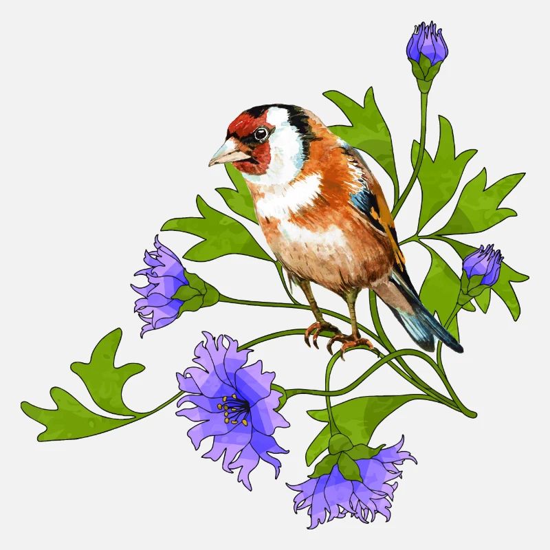 Oiseau coloré