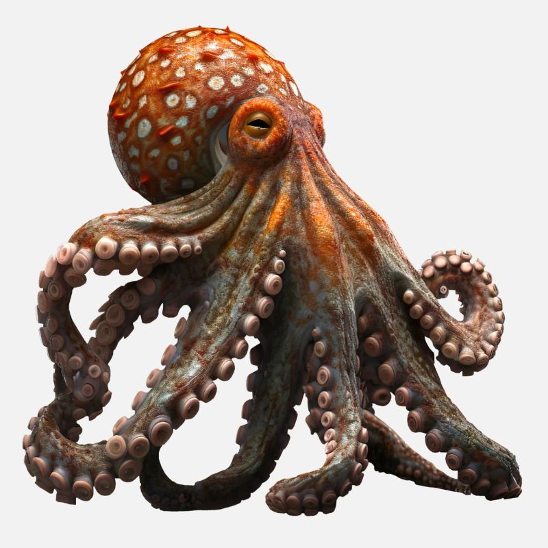 The octopus is a fascinating sea creature