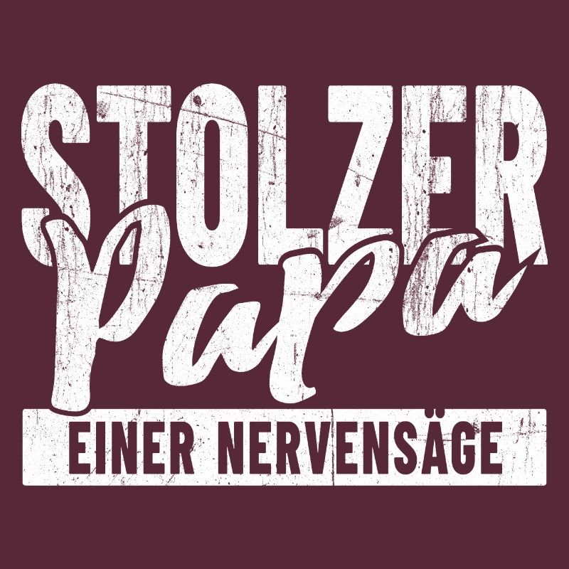 Stolzer Papa einer Nervensäge