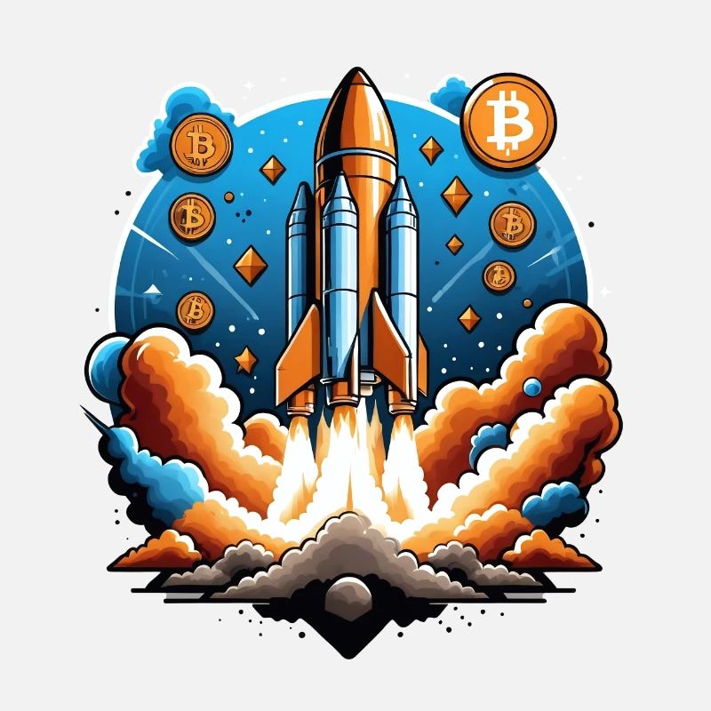 Bitcoin Crypto Crypto à la lune Cadeau