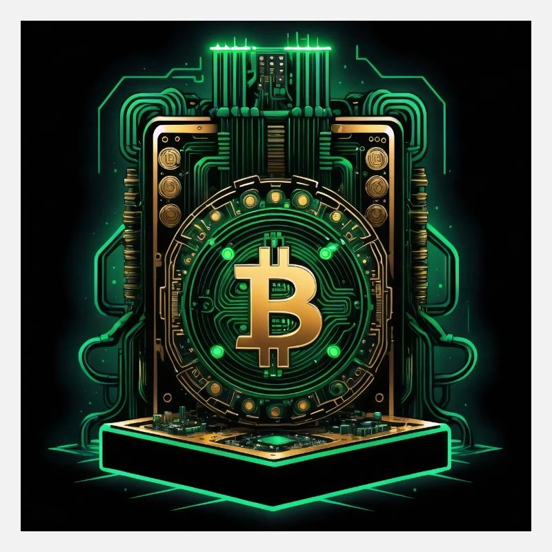 Bitcoin Crypto Crypto à la lune Cadeau CPU